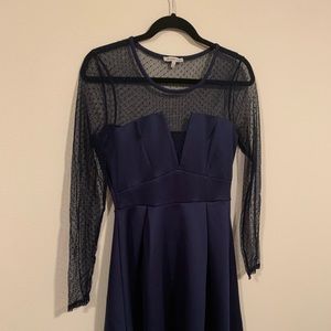 💎 Charolette Russe Navy Dress